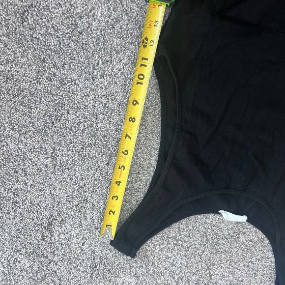 Zenana Black Sleeveless Linen Rayon Pockets Romper Casual  Women’s Size US 8 - Picture 10 of 11